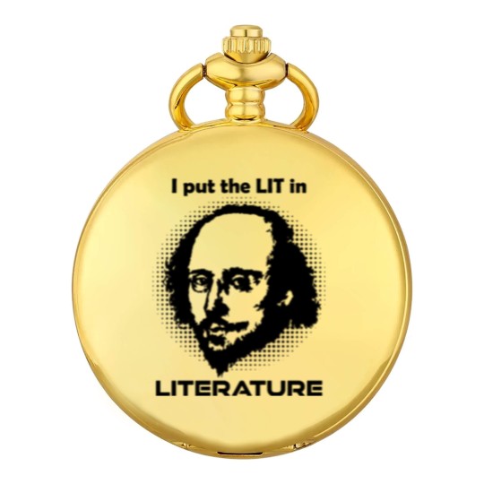 Discover William Shakespeare Literature Pocket Watches