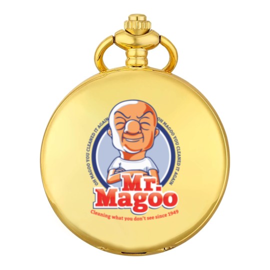 Discover Mr. Magoo as Mr. Clean Pocket Watches