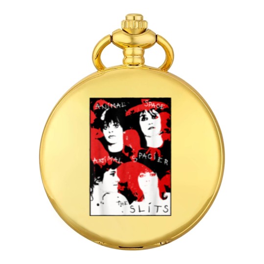 Discover the slits band punk rock distressed colorful grungy vintage Pocket Watches