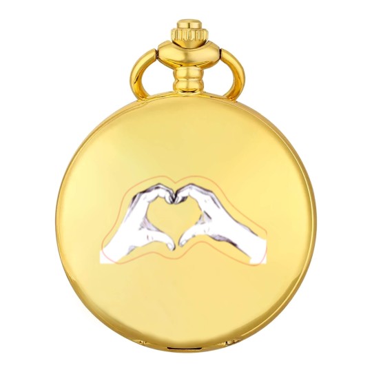 Discover Two hands making a heart Pocket Watches