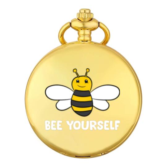 Discover Bee Yourself Love Bees Pocket Watches