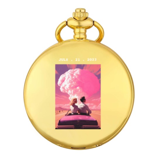 Discover Barbenheimer Barbie Movie Oppenheimer Pocket Watches, The Ultimate Double Feature