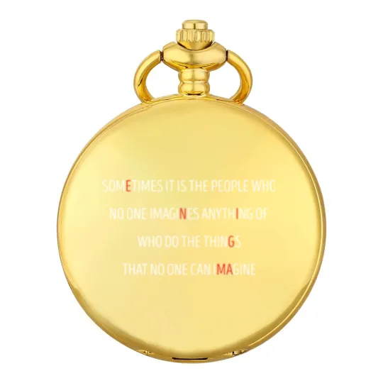 Discover Sometimes Its People Who No One Imagines Anything Pocket Watches