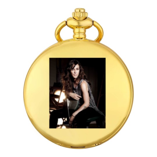 Discover Alanis Morissette Pocket Watches, Birthday Gift, 90s vintage Music Pocket Watches