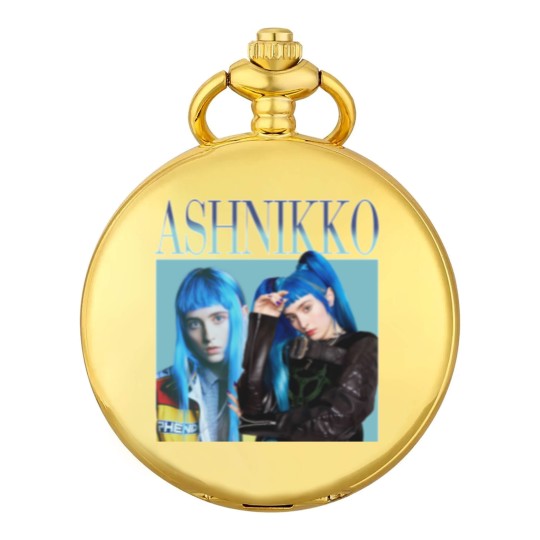 Discover Ashnikko Pocket Watches American Singer Pop Hip Hop Vintage Pocket Watches