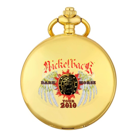 Discover Best rock band Nickelback news logos, Nickelback Logo Tour 2010 Pocket Watches