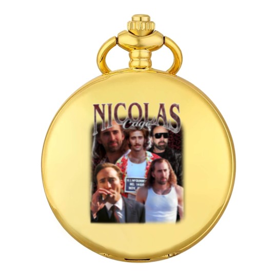 Discover Nicolas Cage Vintage Unisex Pocket Watches, Vintage Nicolas Cage Pocket Watches