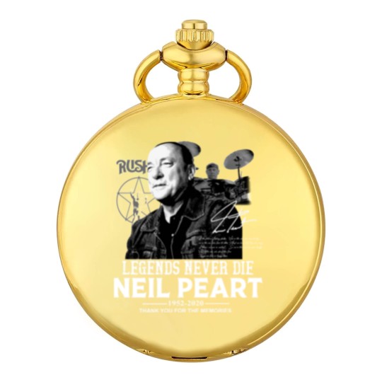 Discover Neil Peart Legends Never Die Pocket Watches
