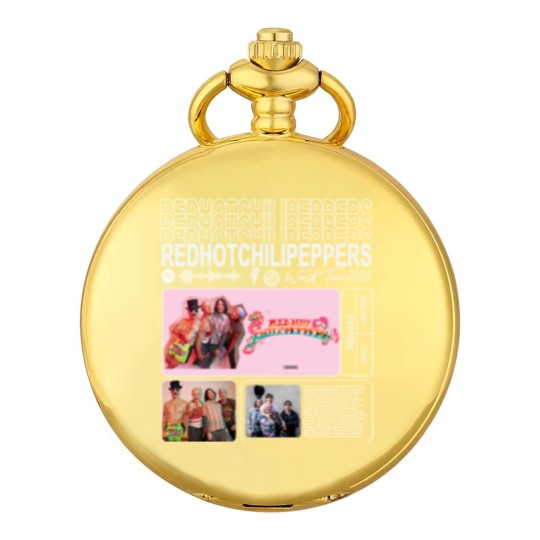 Discover Red Hot Chili Peppers Music Pocket Watches, World Tour 2023 Pocket Watches, Red Hot Chili Peppers Vintage Retro Gift