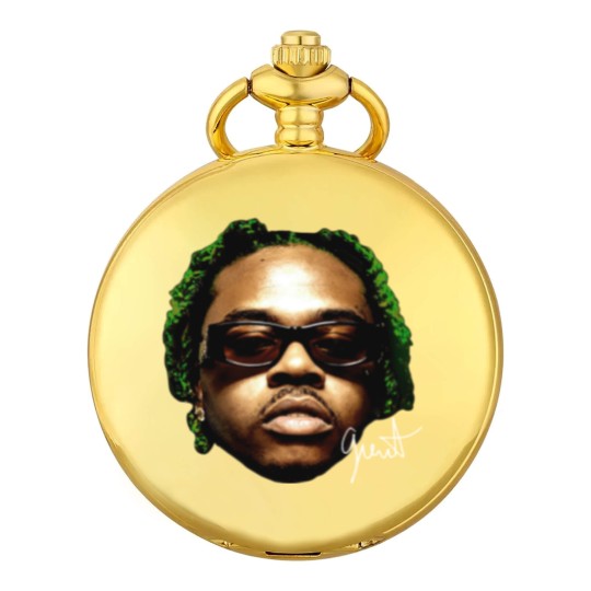 Discover GUNNA Pocket Watches, Rare Hip Hop Graphic Print, Rap Pocket Watches