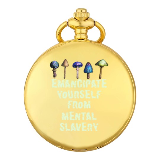 Discover Emancipate Yourself From Mental Slavery Pocket Watches