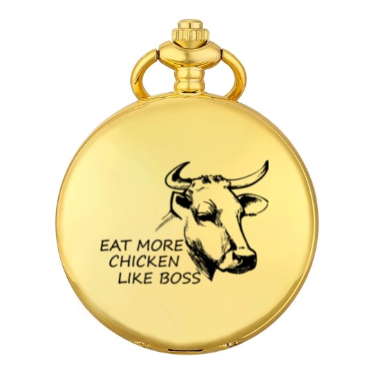 Discover Eat more Chicken like Boss - Eat More Chicken - Pocket Watches