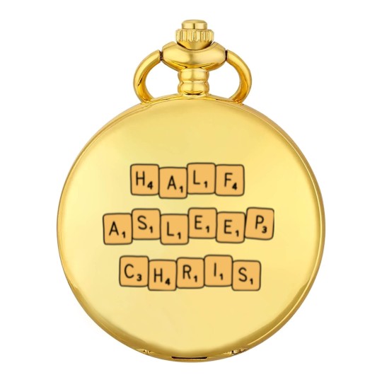 Discover half asleep chris Pocket Watches