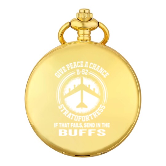 Discover B 52 STRATOFORTRESS GIVE PEACE A CHANCE Pocket Watches