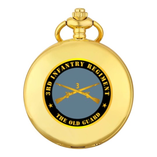 Discover 3rd Infantry Regiment The Old Guard w Inf Branch Pocket Watches