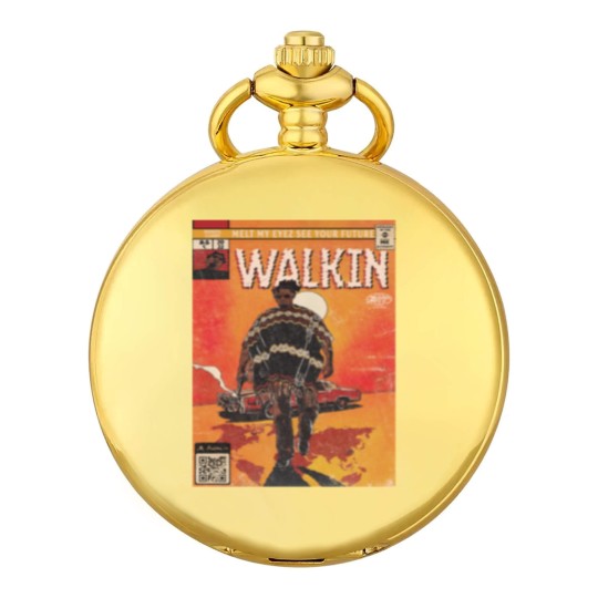 Discover Denzel Curry Walkin Pocket Watches Vintage Hip Hop 90s Retro Graphic Pocket Watches