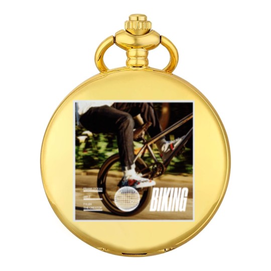 Discover Biking Frank Ocean Jay-Z Tyler The Creator Song Graphic Pocket Watches Pocket Watches