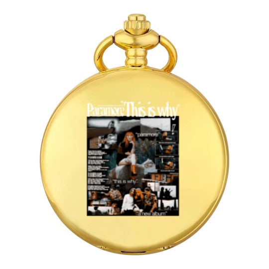 Discover This Is Why Pocket Watches, Paramore Riot Pocket Watches, 2023 Tour Paramore Pocket Watches, Music Tour 2023 Pocket Watches
