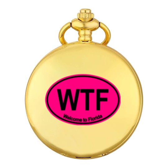 Discover WTF - Welcome to Florida (HOT PINK) - Wtf Welcome To Florida - Pocket Watches
