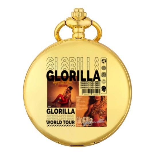 Discover Glorilla Rap Pocket Watches, Hiphop 90s Vintage Merch Hot 97 Summer Jam Tour 2023 Pocket Watches