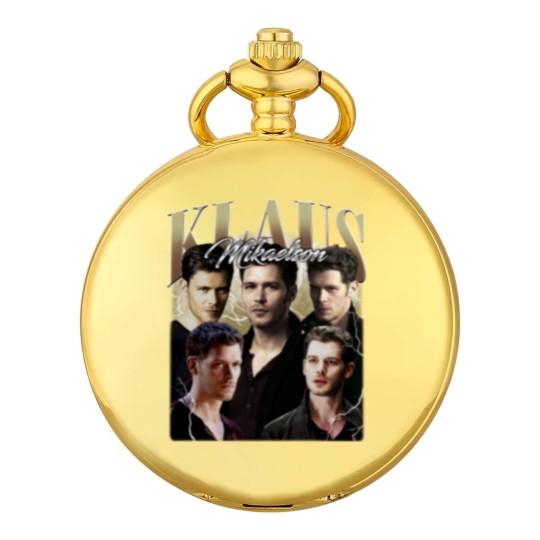 Discover Klaus Mikaelson Vintage Pocket Watches, Gift For Women and Man Unisex Pocket Watches