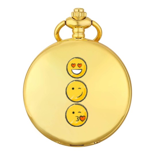 Discover Love Emojis Pocket Watches