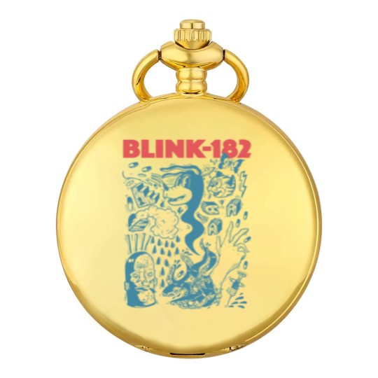 Discover Blink Vintage 182 Pocket Watches, World Tour Pocket Watches, Vintage Retro Pocket Watches, Blink Retro 182 Fans Lover Gift