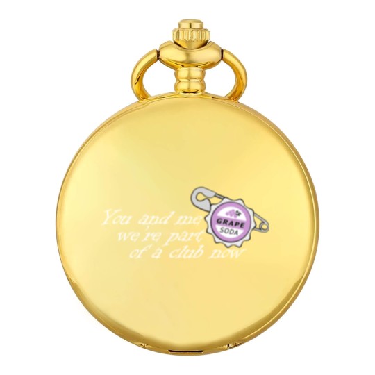 Discover Up; Grape Soda Pin Pocket Watches