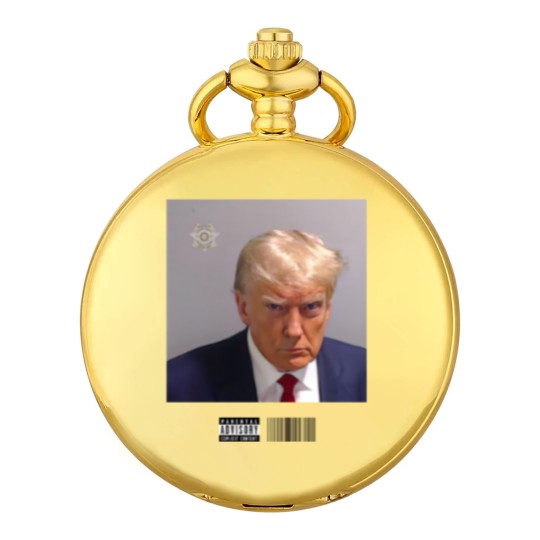 Discover Donald Trump Mugshot Pocket Watches