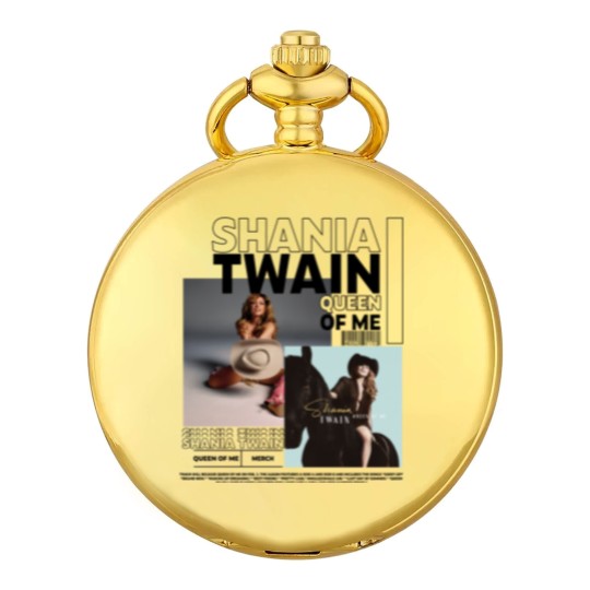 Discover Shania Twain Pocket Watches, Queen Of Me Tour 2023 Pocket Watches, Country Music Singer Pocket Watches