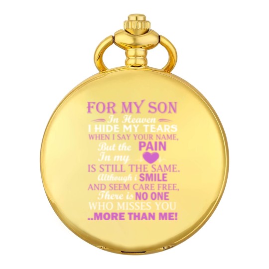 Discover For My Son In Heaven Pocket Watches