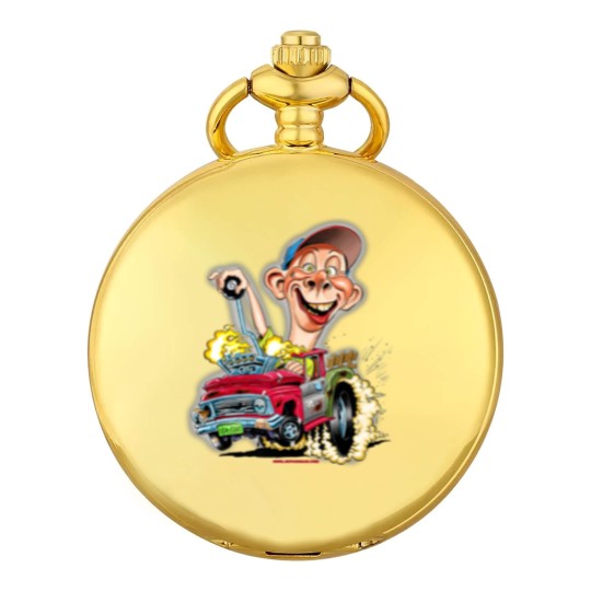 Discover Bubba J Hot Rod Pick Up Truck Pocket Watches