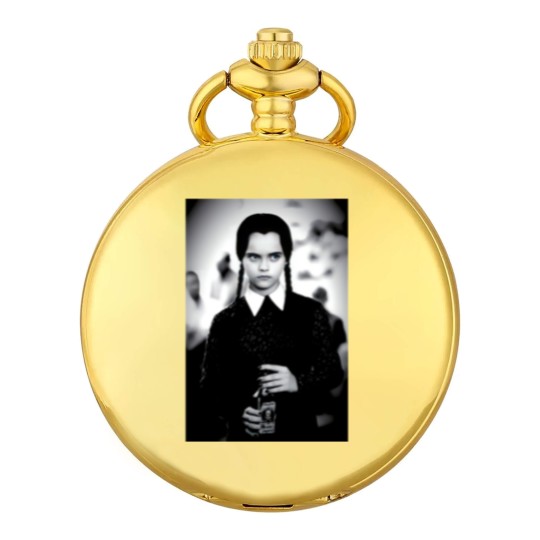 Discover Wednesday Addams Poison Horror Movie Pocket Watches
