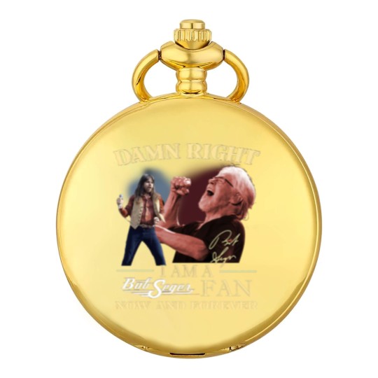 Discover Bob Seger Pocket Watches, Damn Right I Am A Bob Seger Fan Now And Forever Pocket Watches