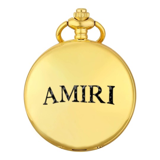 Discover Pocket Watches White - Bandana Logo