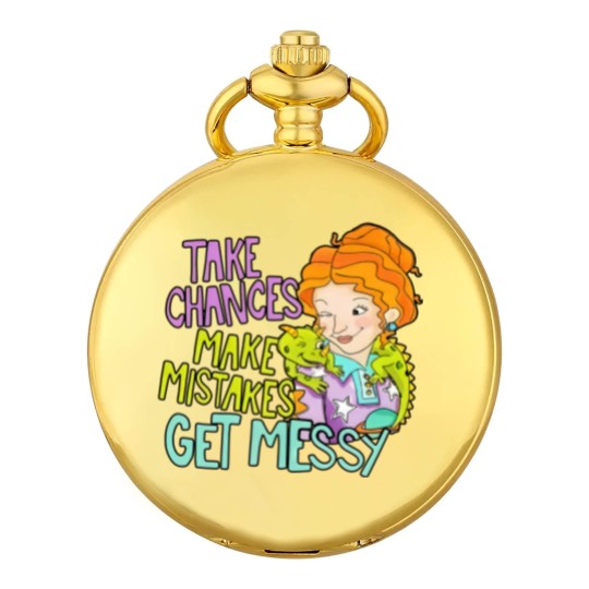Discover Take Chances Make Mistakes Get Messy Pocket Watches, Miss Frizzle Pocket Watches, Magic School Bus