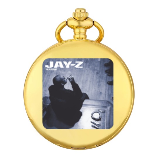 Discover Jay Z Album Cover Graphic Pocket Watches Pocket Watches