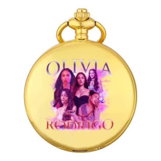 Discover Olivia Rodrigo Vintage Pocket Watches, Olivia Rodrigo Y2k Clothing For Fan, Vintage Olivia Rodrigo Pocket Watches