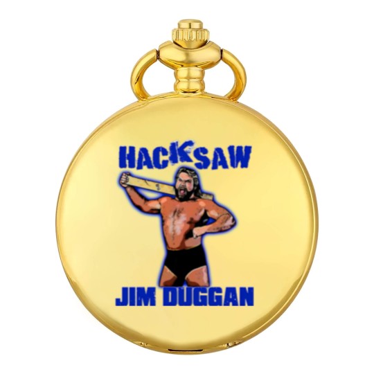 Discover hacksaw jim duggan Pocket Watches  wrestling 80s Pocket Watches