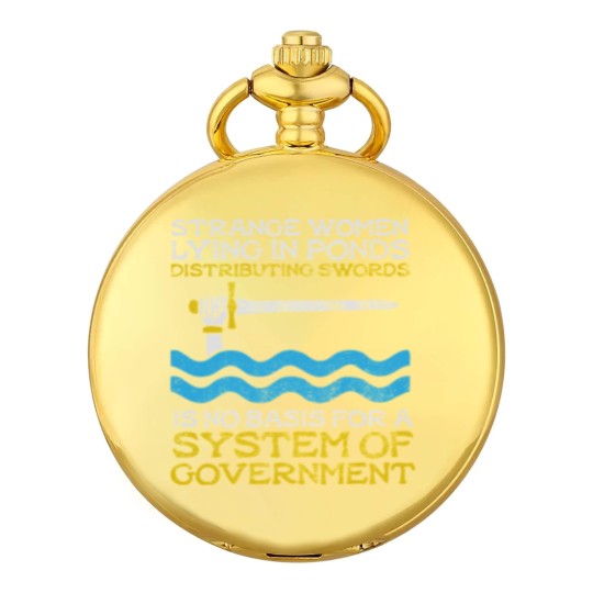 Discover Monty Python System Of Government - Distressed Look Pocket Watches