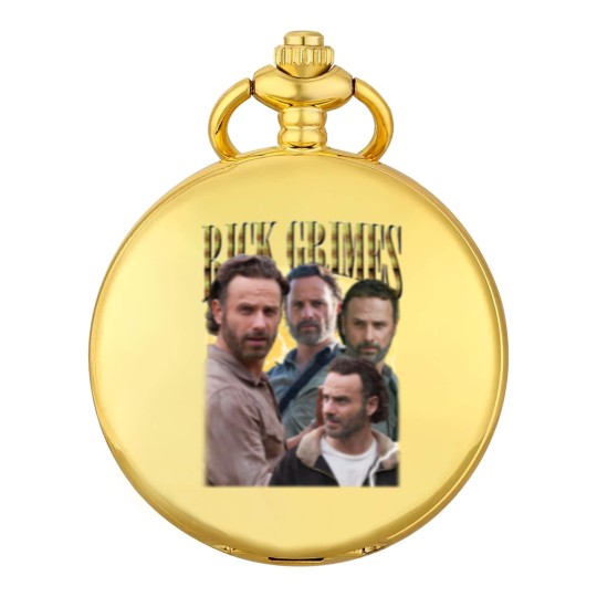 Discover Rick Grimes Vintage Pocket Watches, Gift For Women and Man Unisex Pocket Watches