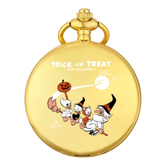Discover Trick Or Treat Pocket Watches, Huey Dewey Louie Witch Halloween Pocket Watches