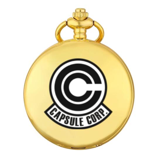 Discover Capsule corp original logo Pocket Watches