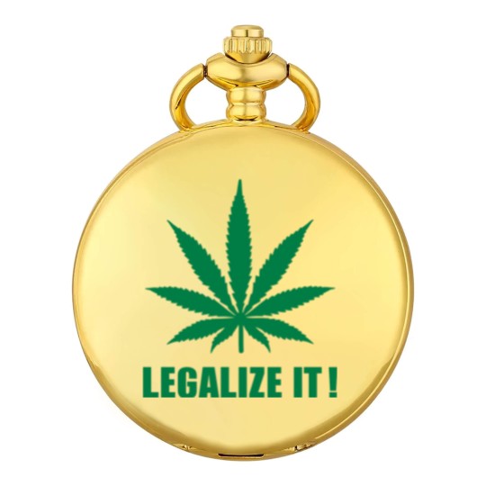 Discover Marijuana Legalize it Pocket Watches