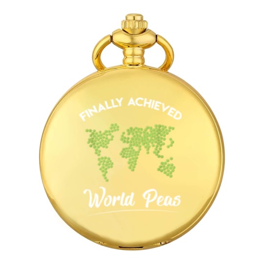 Discover Funny world peace on earth pun Pocket Watches Achieved world peas Pocket Watches