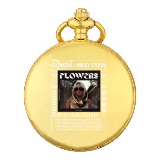 Discover Miley Cyrus Music Pocket Watches K1, Flowers Song