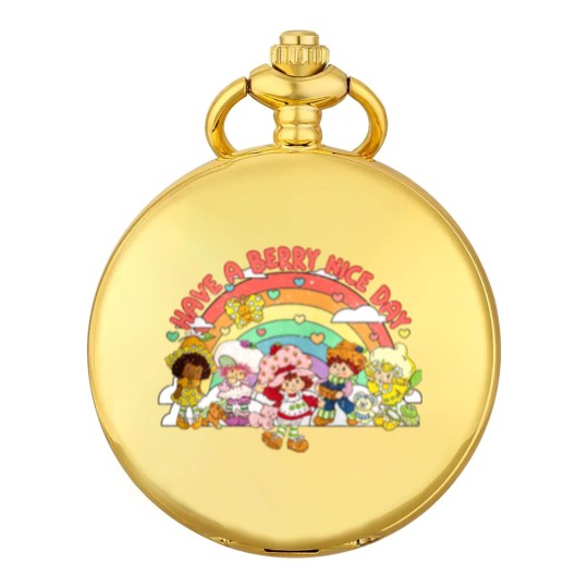 Discover Vintage Have a Berry Nice Day, Strawberry Shortcake Retro Pocket Watches, Berry Adventures