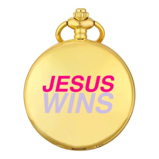 Discover Jesus Wins Pocket Watches