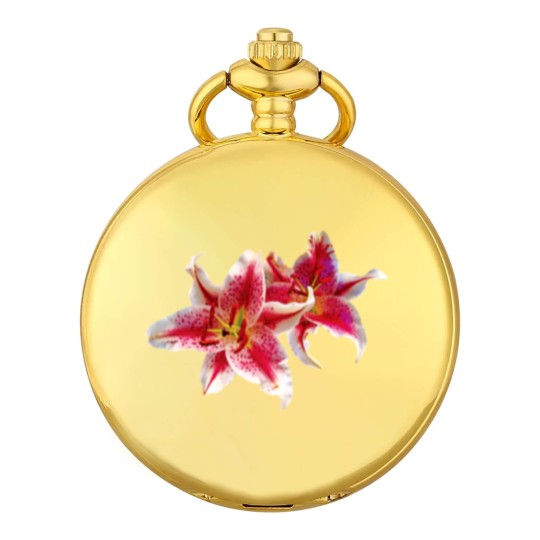 Discover Stargazer Lily Pair Pocket Watches