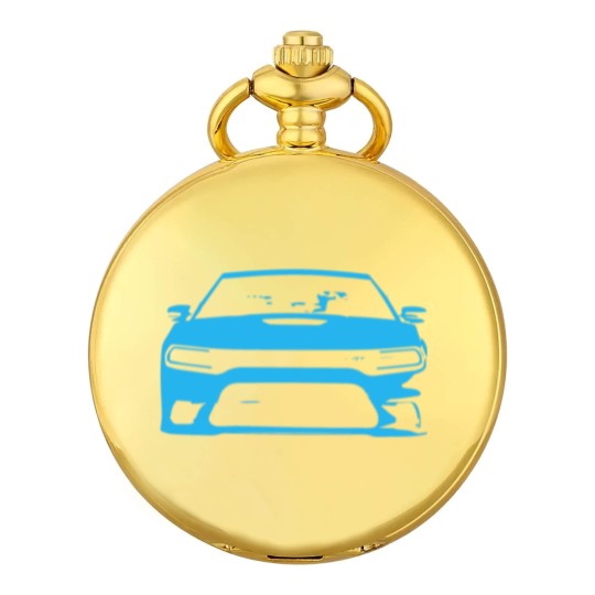Discover B5 Blue SRT Charger Pocket Watches